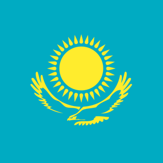 kazakhstan flag